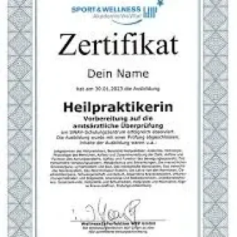 Heilpraktiker zertifikat kaufen