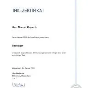 IHK Zertifikat kaufen